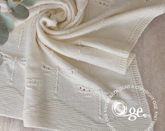 KNITTING PATTERN-Grace Blanket - P265 (B)