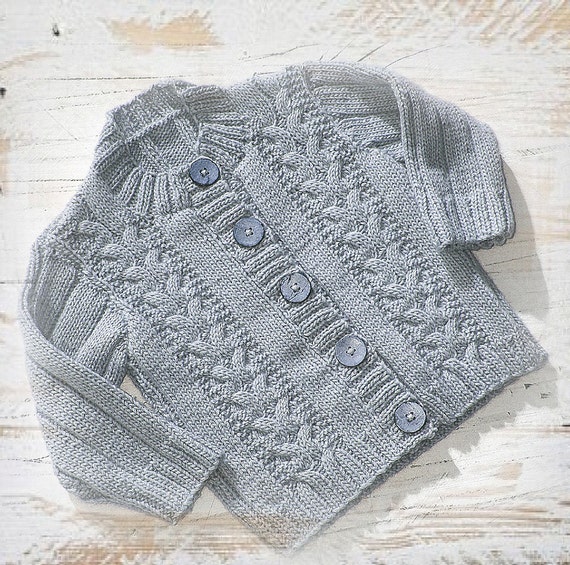 Baby boy knitted jacket online