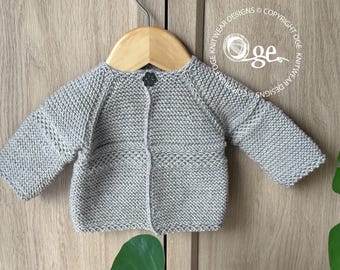 KNITTING PATTERN-Astrid Cardigan - P306