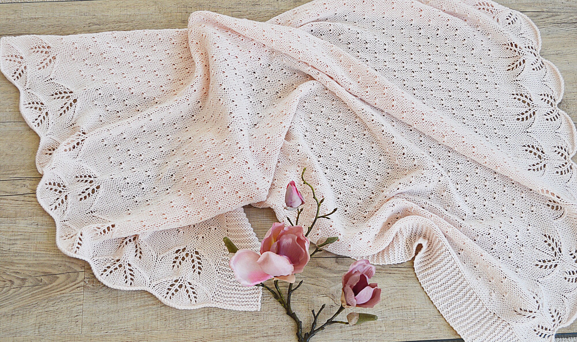 KNITTING Patternbutterfly Kisses Baby Blanket P119 Etsy Australia