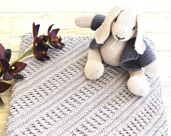 KNITTING PATTERN-Henrik's Blanket - P118