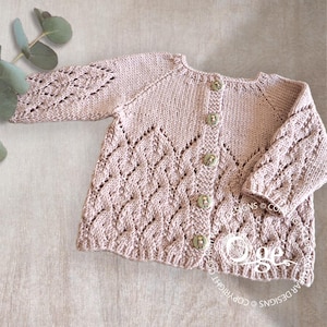 KNITTING PATTERN-Wynter Rose Cardigan - P169