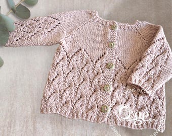 KNITTING Pattern-wynter Rose Cardigan - P169 - Etsy