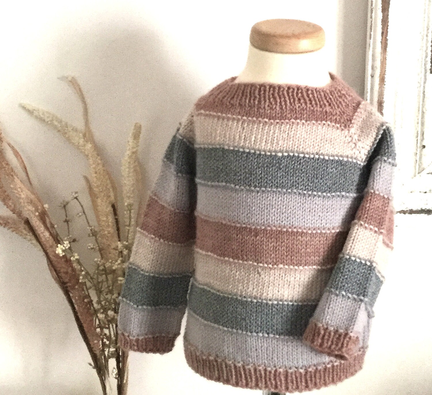 KNITTING PATTERN P179 Swanston Sweater 