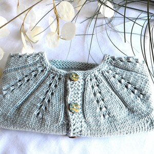 KNITTING PATTERN-Lynleigh Cardigan P173 image 7