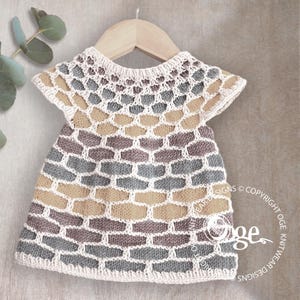 KNITTING PATTERN-Freesia Dress - P199
