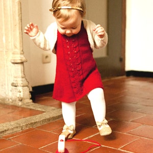 KNITTING PATTERN-Baby Girls Outfit - P070