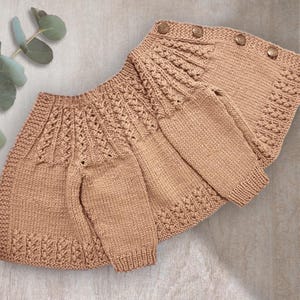 KNITTING PATTERN-Celeste Top Down Cardigan - P276 image 10