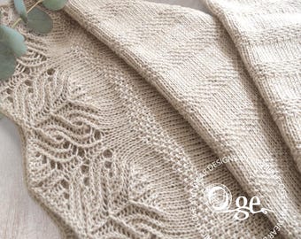 KNITTING PATTERN - Venezia Baby Blanket – P238