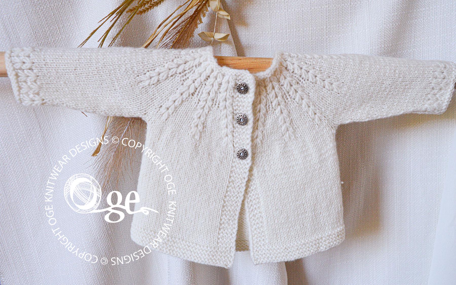 KNITTING Pattern-oakley Top Down Cardigan - P258 - Etsy