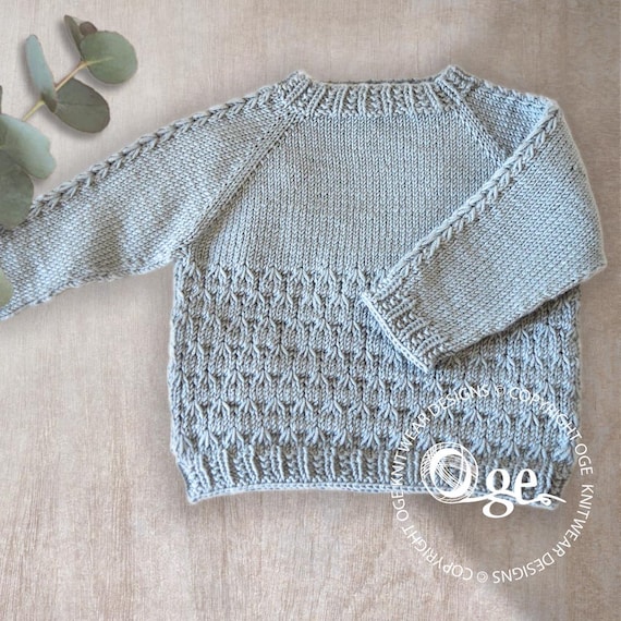 Bibiy. border Turtle knit グレー Towns Sweater - Knitting Pattern — Ozetta