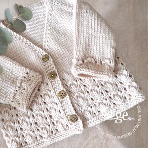 KNITTING PATTERN-Hadleigh Cardigan- P215