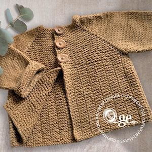 KNITTING PATTERN-Beltaine Cardigan- P176