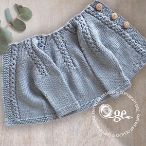 KNITTING PATTERN-Honey Pot Cardigan - P177