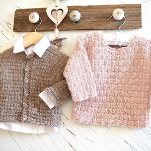 KNITTING PATTERN-SAVE! Woodland Textured Top Down Cardigan – P121 + Bamboo Breeze – P120