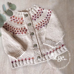 KNITTING PATTERN-Rae-Nore Cardigan - P280