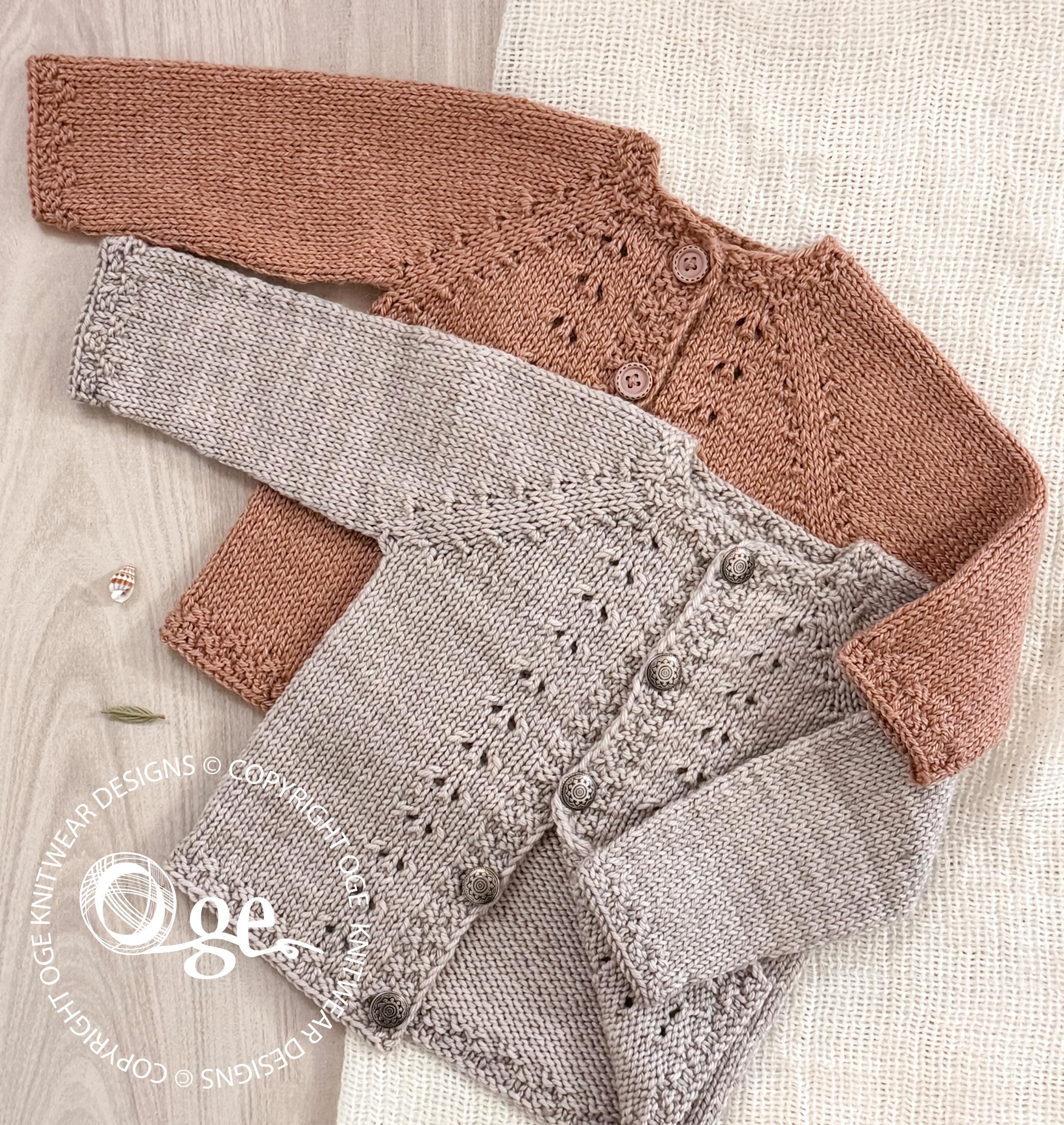 KNITTING Pattern-dimples Top Down Cardigan - P291 - Etsy