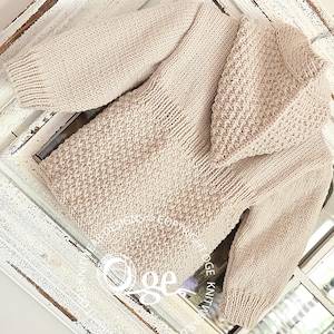 KNITTING PATTERN-Mayfair Lane textured coat with hood - P114