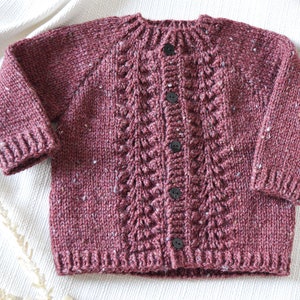 KNITTING Pattern-galilee Cardigan P225 - Etsy