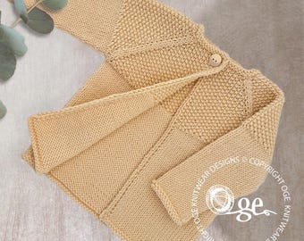 KNITTING PATTERN-Buttercup Cardigan - P301