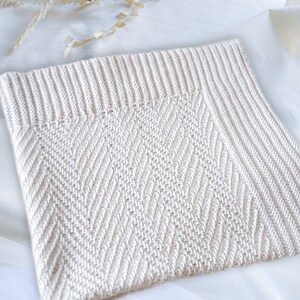 Blanket Knitting Pattern Queen Size Etsy