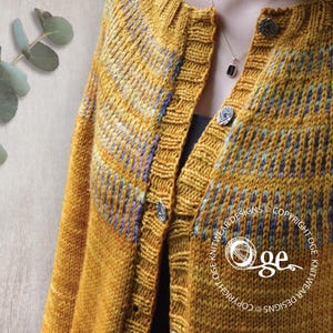 KNITTING PATTERN-Lillesand Sweater - P155