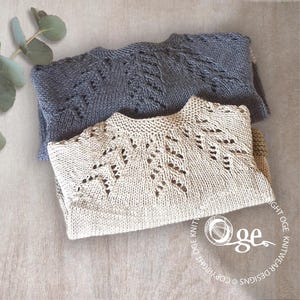 KNITTING PATTERN-Ciqala Arrowhead Sweater - P117