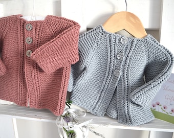 KNITTING PATTERN - Langdon Lane - Zig-zag Cardigan - P136 - Etsy