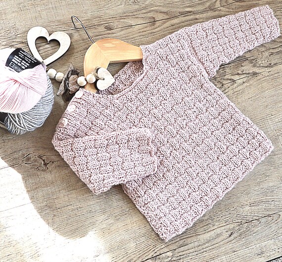 KNITTING PATTERN-SAVE! Woodland Textured Top Down Cardigan