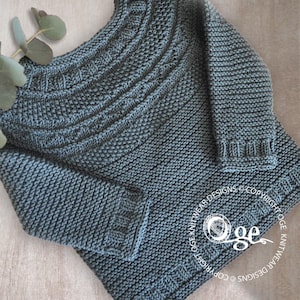 KNITTING PATTERN-Auberon Sweater - P167