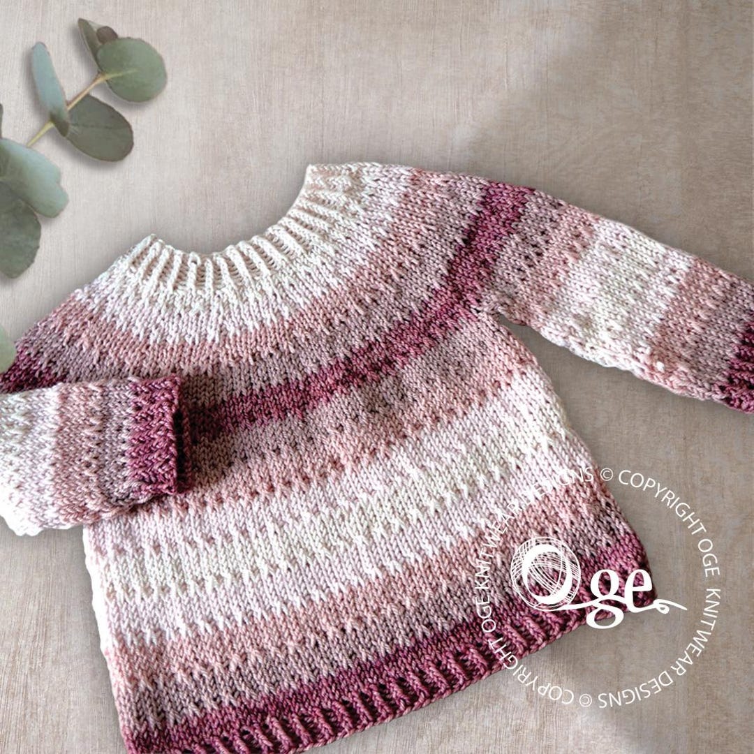 KNITTING Pattern-fairlight Sweater – P226 - Etsy Israel