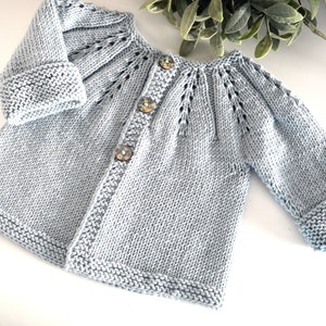 KNITTING PATTERN-Lynleigh Cardigan P173 image 4