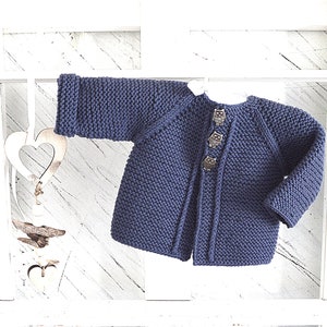 KNITTING PATTERN - Balina Top Down Cardigan- P133