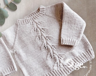 KNITTING PATTERN-Malmesbury Sweater - P245