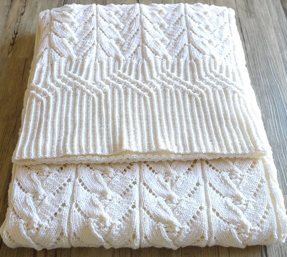 Heirloom blanket knitting pattern deals