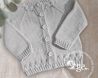 KNITTING PATTERN-Delius Cardigan - P282