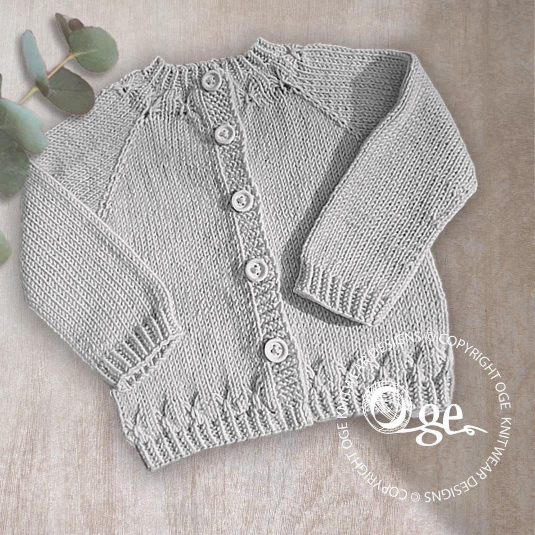 KNITTING Pattern-delius Cardigan - P282 - Etsy