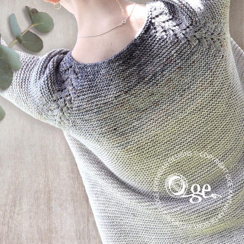 Easy Knit Unisex Fisherman's Rib V Round Neck Cardigan, Raglan