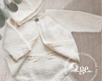KNITTING PATTERN-Grace Outfit - P265 (D)