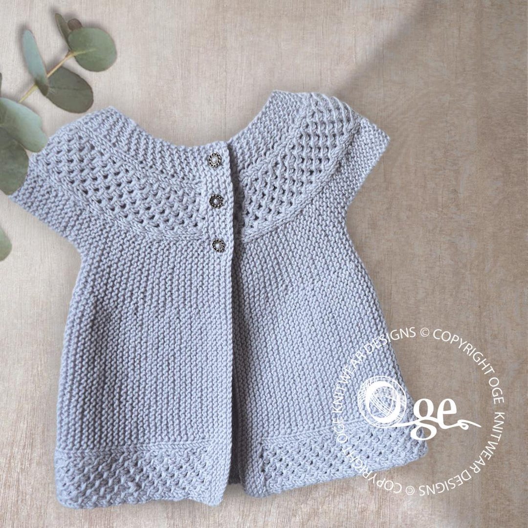 KNITTING PATTERN-Baby Angel Top P057 France