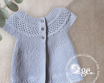 KNITTING PATTERN-Baby  Angel Top - P057