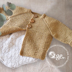 KNITTING PATTERN- Romper & Cardigan - Beltaine P176 + P178