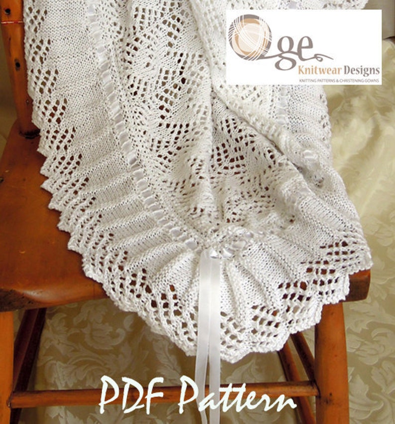 KNITTING Patternbaby Blanket Sure to an Heirloom P010 Etsy Australia
