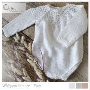 KNITTING PATTERN-Whispers Romper – P207