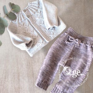 KNITTING PATTERN-Drina Cardigan & Pants - P200