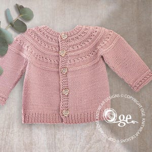 KNITTING PATTERN-Luna Cardigan - P277