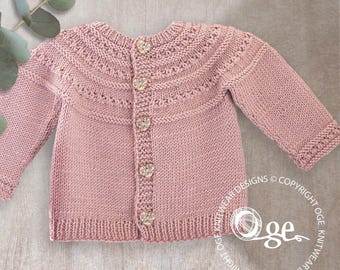 KNITTING PATTERN-Luna Cardigan - P277
