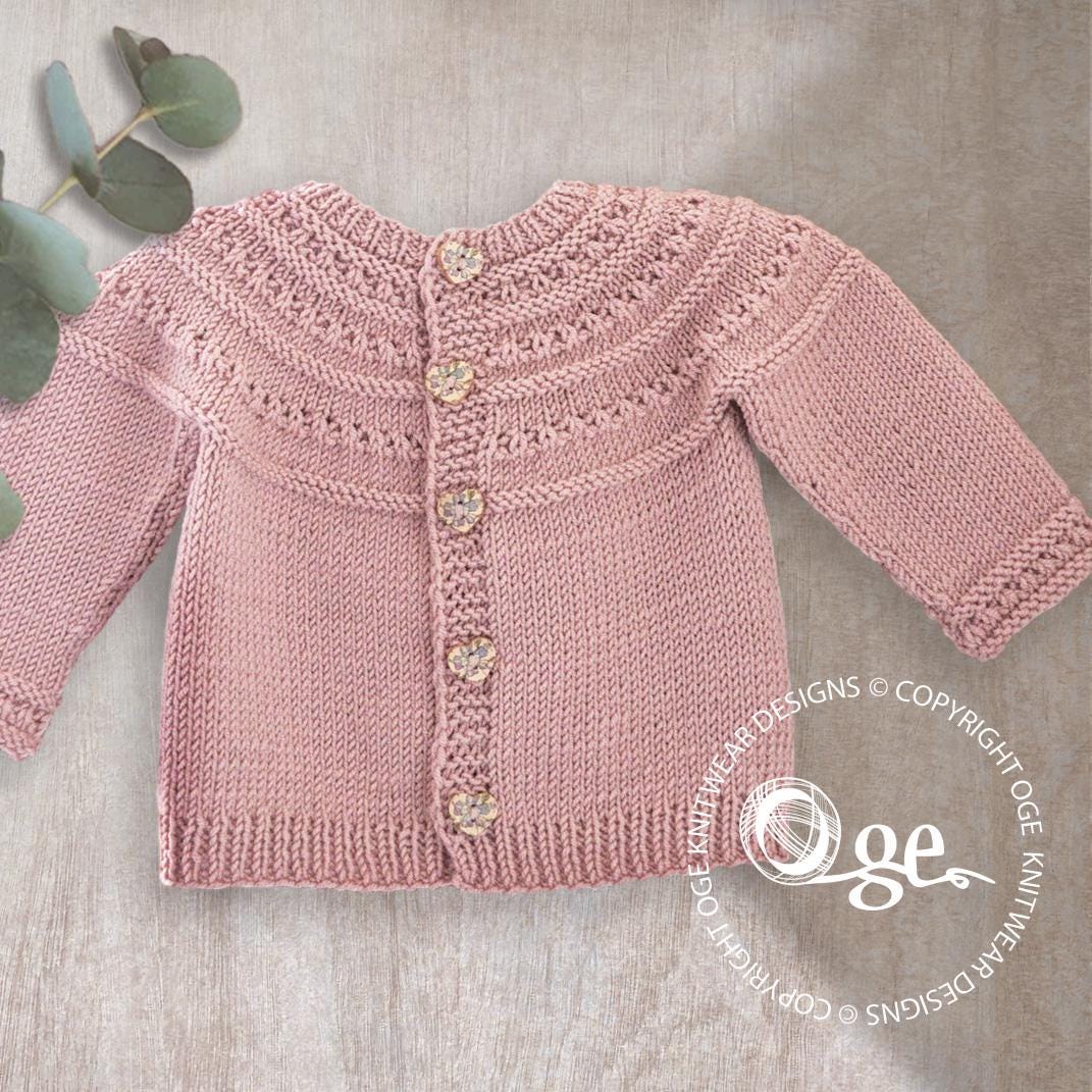 Cardigan Per Beb&egrave; Prematuro Rebecca - Maglina In Acrilico, Taglie 38-50 Cm | Bianco, Blu O Rosa