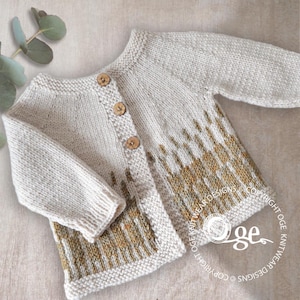 KNITTING PATTERN - Signe Cardigan – P196