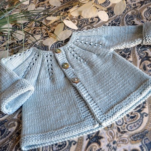 KNITTING PATTERN-Lynleigh Cardigan P173 image 8